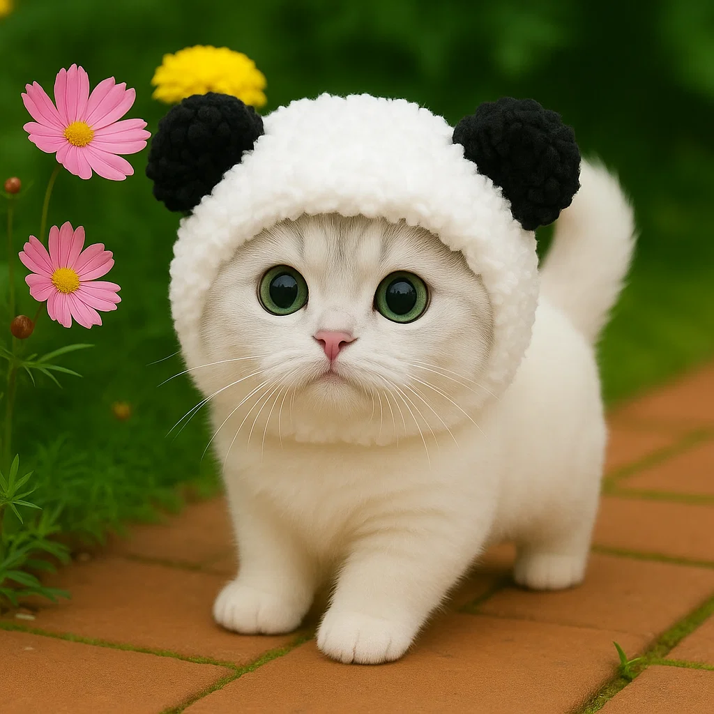 Cute animal hat ๐งข cat accessories