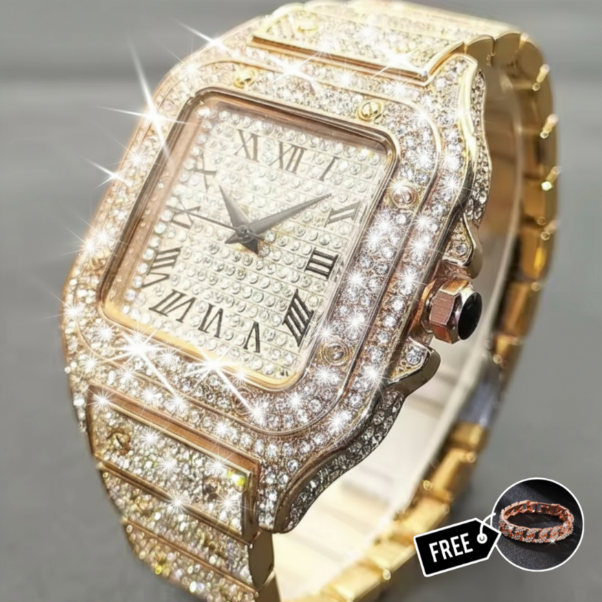 Cartice Royale The Quintessential Iced Diamond Wristwear