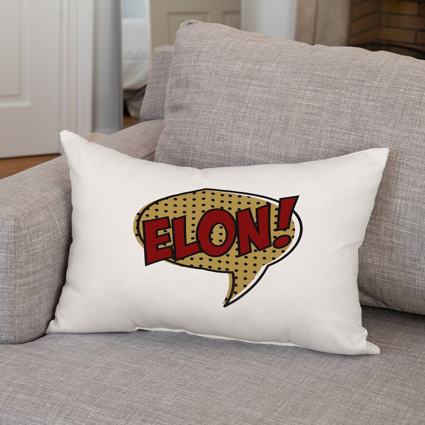 Elon, College! Pillow