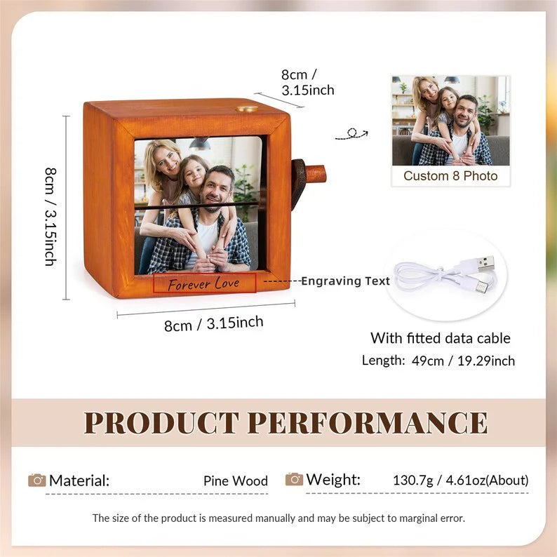 Customized Photo Mechanical Flipbook Frame