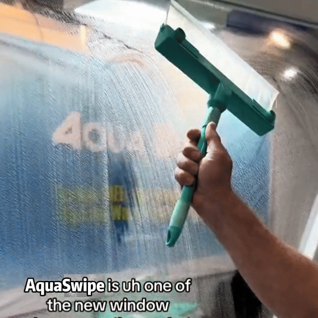 AquaSwipe™ Recyclable Silicone Window Squeegee Kit