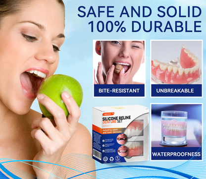 NEGUSY™ Silicone Denture Ruler Set (👩‍⚕️ADA Compliant Approved By Professional Dentists)