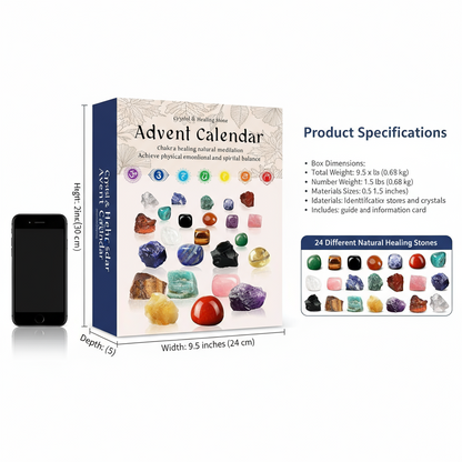 🎅 Christmas Flash Deal 🎁 65% OFF 💎24-Day Crystal Mystery Box