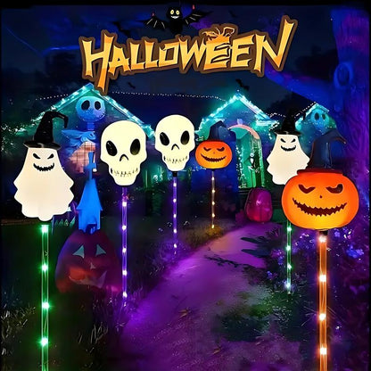 🎃Halloween Early Discount 49% Off🎃A Set Of 6 Pcs, Halloween Solar Garden Lights