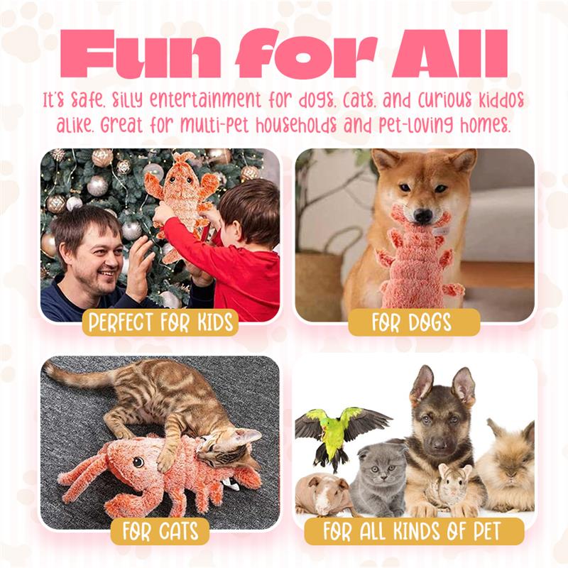 Floppy Lobster Funny Plush Toy for Pets – The Ultimate Playful Cuddle
