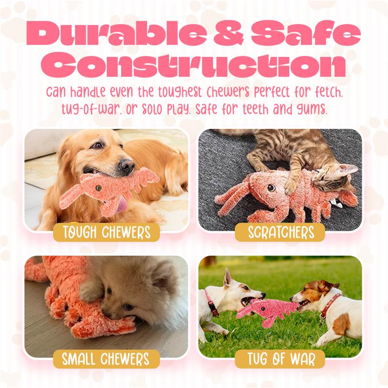 Floppy Lobster Funny Plush Toy for Pets – The Ultimate Playful Cuddle