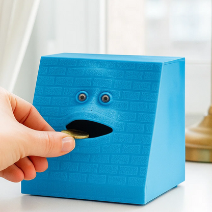 Face Coin Bank - The Greedy Coin-Eating Fun Coin Bank