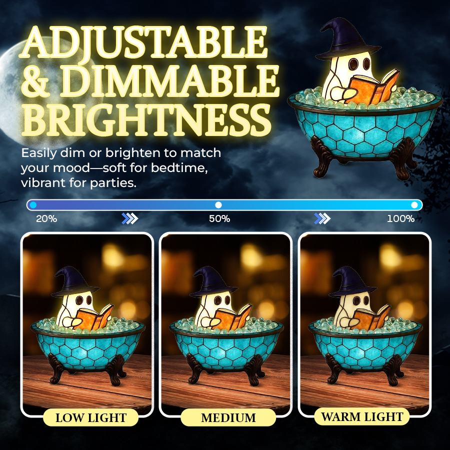 👻Midnight Ghost Bubble Lamp: Awaken the Slumbering Fear!