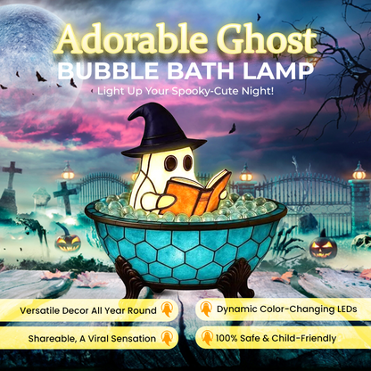 👻Midnight Ghost Bubble Lamp: Awaken the Slumbering Fear!