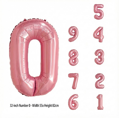 🎉✨2026  Large Foil Number Balloons – 🎆Perfect for Graduation  & New Year Party Decor