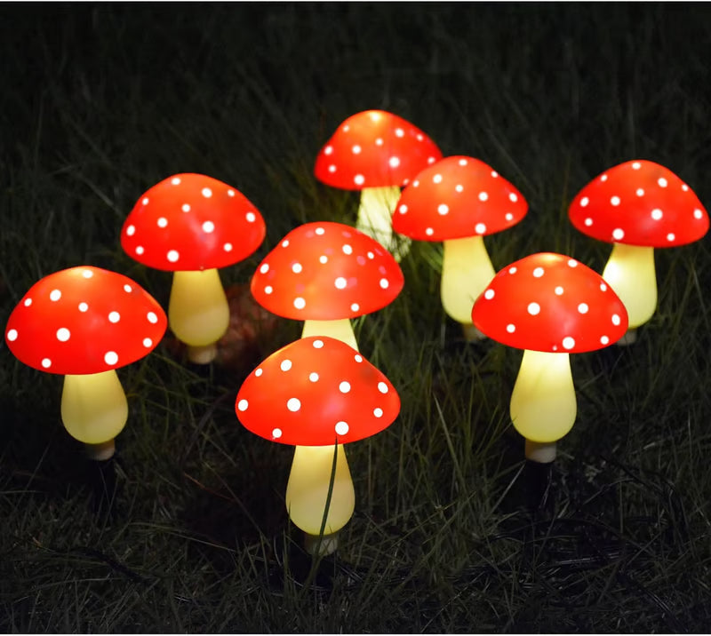 🍄Mushroom Garden Lights, Brighten Your Garden Fairytale — A Must-Have For Lawns, Patios & Holiday Atmosphere!