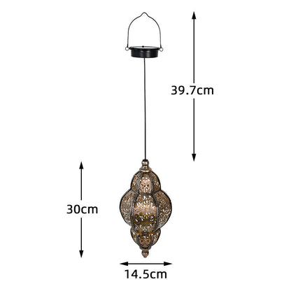 Luxury Baroque Moroccan Style Hollow Projection Lantern
