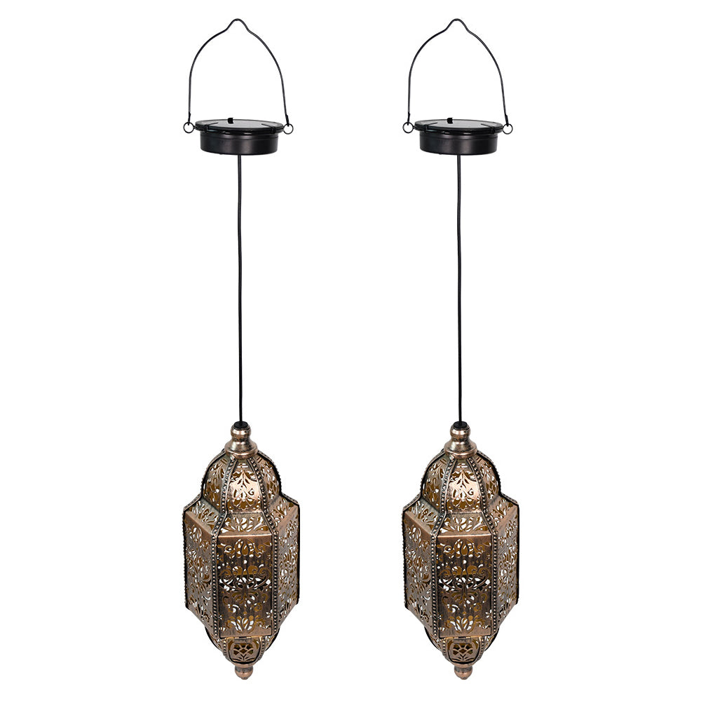 Luxury Baroque Moroccan Style Hollow Projection Lantern