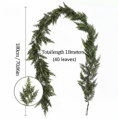 🎄Christmas Sale - 59% OFF🎁 Realistic Christmas Cedar Garland for Holiday Decor