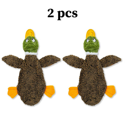 2025 Best Pet Supplies 2-in-1 Skin Stuffless Dog🐕 Squeaky Toy