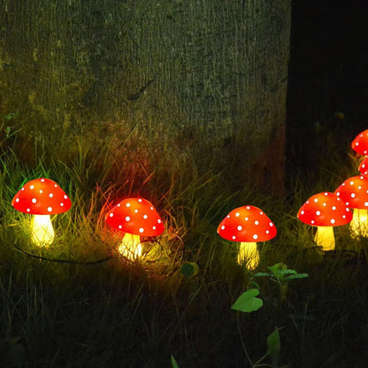 🍄Mushroom Garden Lights, Brighten Your Garden Fairytale — A Must-Have For Lawns, Patios & Holiday Atmosphere!