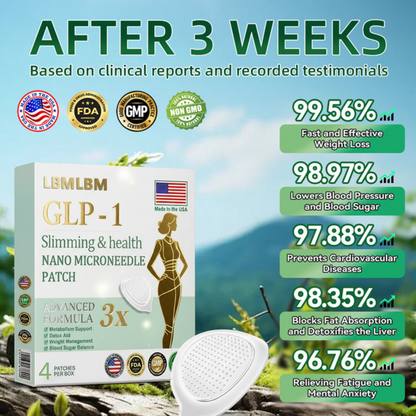 【Last Day Promotion 80% OFF🔥】LBMLBM™ NIDDK-Tirzepatide Slimming & health NANO MICRONEEDLE PATCH🇺🇸👨‍⚕️🎁（Zero Pain | Drop 25lbs in Weeks | Balance Sugar 90%✔️）
