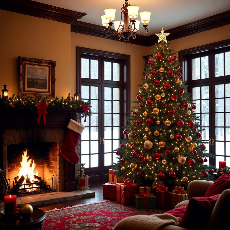 🎄 Christmas Flash Sale 🎁 49% OFF ✨ 9 PCS Vintage 8CM Velvet Christmas Balls – Colorful Hanging Ornaments for Christmas Tree