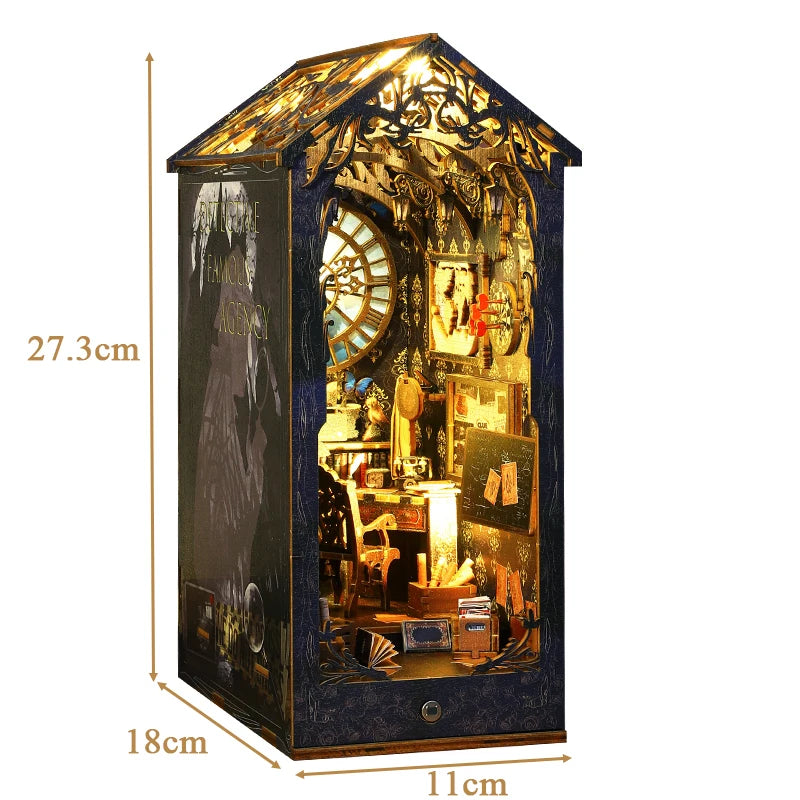 DIY Book Nook - Detective Agency