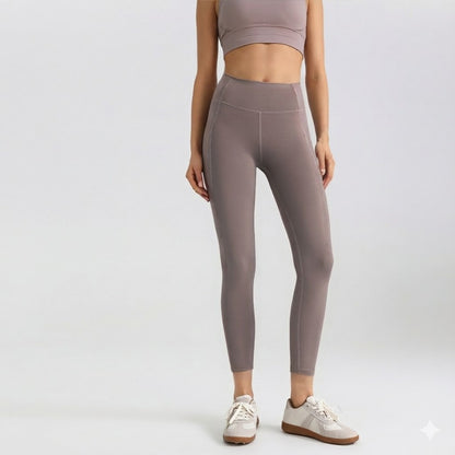 High Waisted Leggings for Women with Pockets – Soft Tummy Control Active Pants for Yoga, Running & Daily Wear