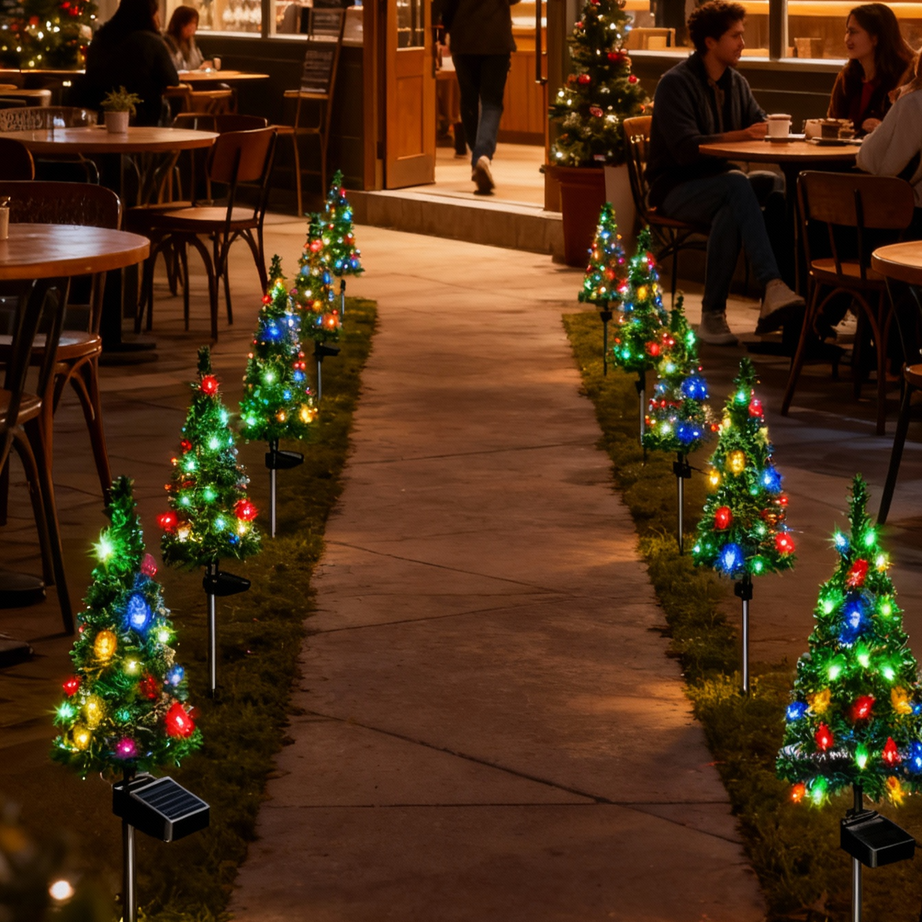 🎄Christmas Flash Deal 🎁 65% OFF✨ 4-in-1 Aurora Haven Solar Powered Christmas Tree