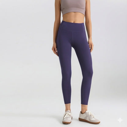 High Waisted Leggings for Women with Pockets – Soft Tummy Control Active Pants for Yoga, Running & Daily Wear