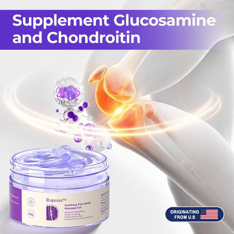 Official Store :✅ Ropceer™ Turmeric & Emu Oil Arthritis Soothing Pain Relief Massage Gel🦴🇺🇸American Orthopaedics (AAOS) Approved