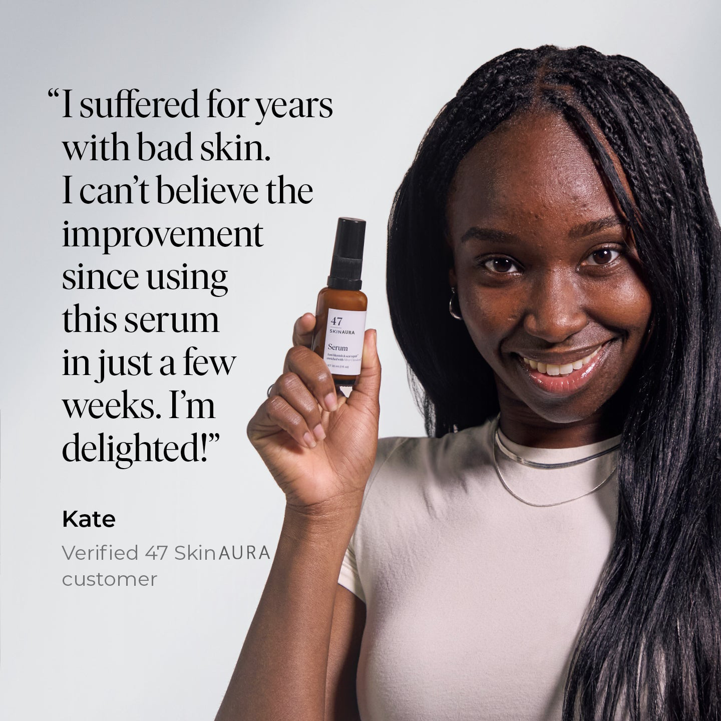 47 SKIN Aura™ Anti-Blemish & Scar Repair Serum