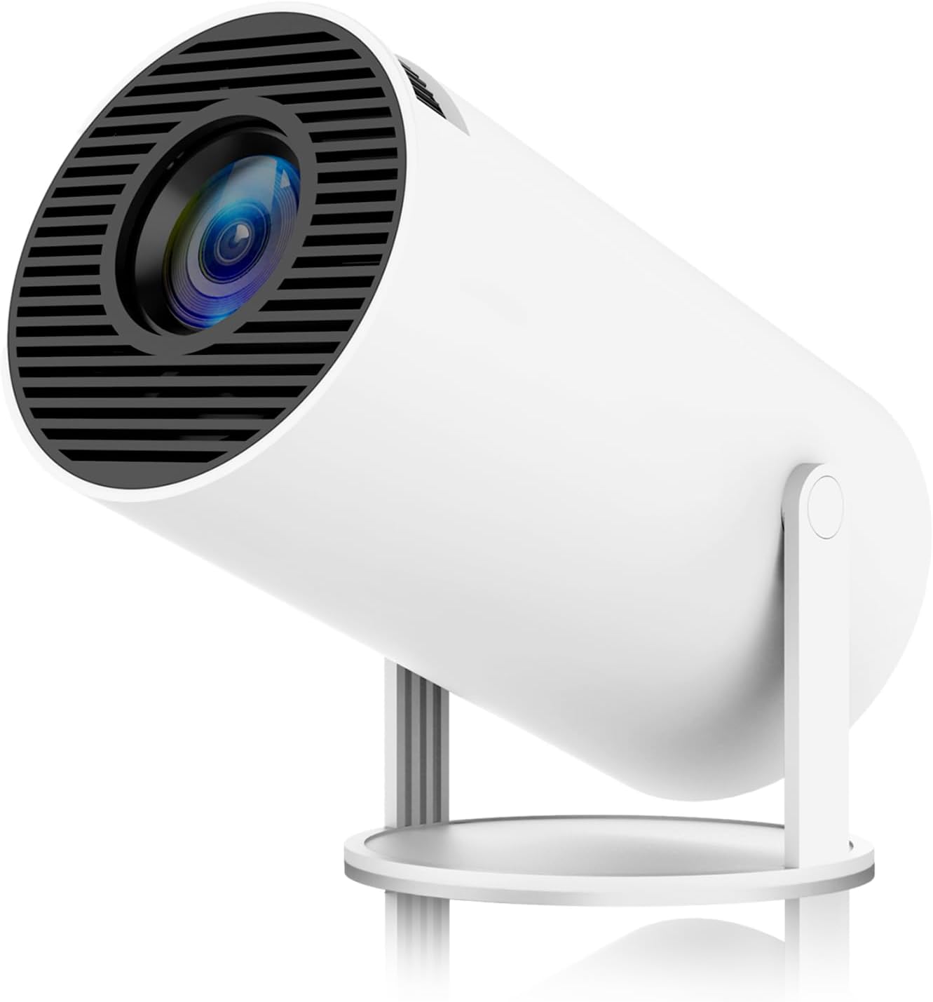 Mini 4K Projector – Supports WiFi 6 and Bluetooth 5.4, with Rotatable Stand