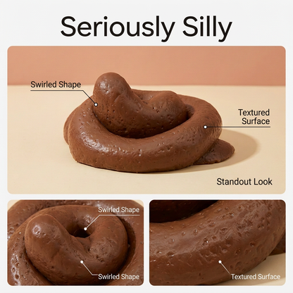 Squish Happens! Funny Poop Squishy Toy – Your New Favorite Desk Buddy