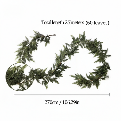 🎄Christmas Sale - 59% OFF🎁 Realistic Christmas Cedar Garland for Holiday Decor