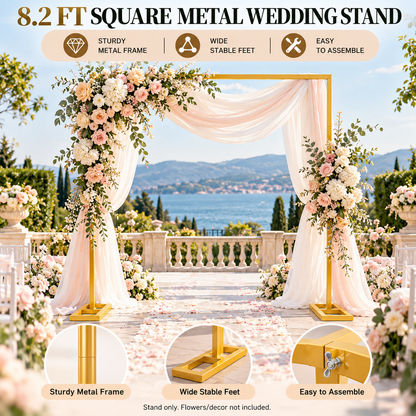 Metal wedding stand
