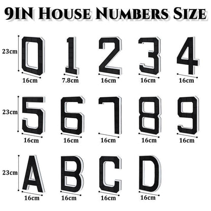 🔥Hot Sale 49% OFF🎁✨ Solar Lighted House Number - Waterproof LED Address Sign
