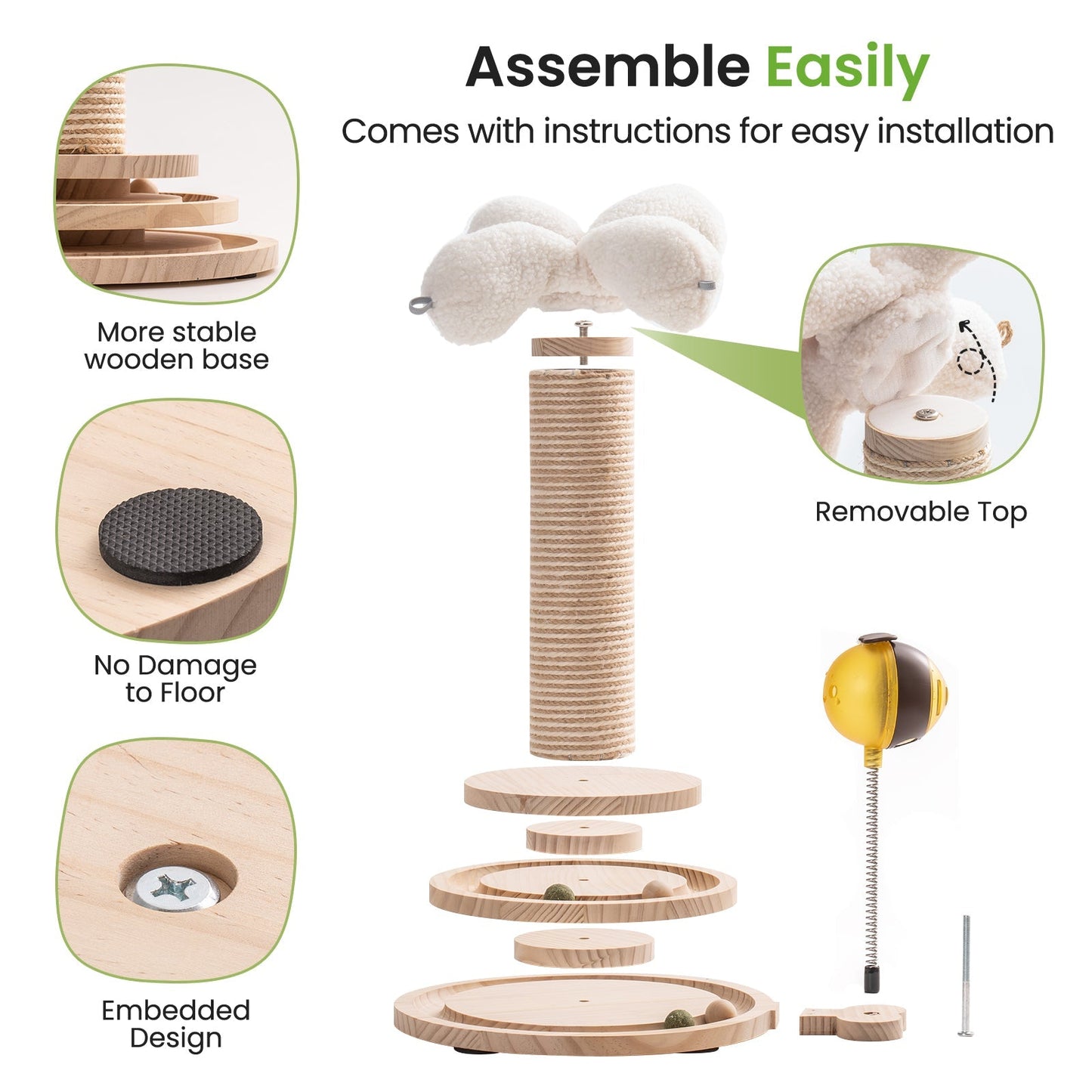 Fountain Cat Scratching Post