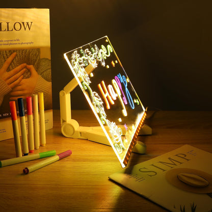 🎄 Christmas Sale: Light-Up Acrylic Dry Erase Board! ✨