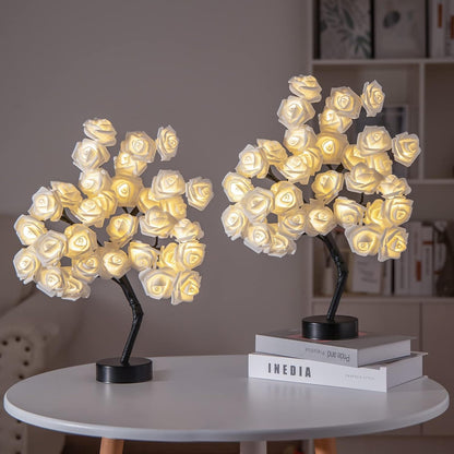🌹Holiday Mega Sale 🎁 65% OFF ✨ Rose LED Tree Lamp – The Perfect Blooming Gift to Brighten Her Christmas!