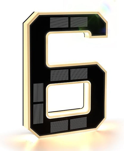 🔥Hot Sale 49% OFF🎁✨ Solar Lighted House Number - Waterproof LED Address Sign