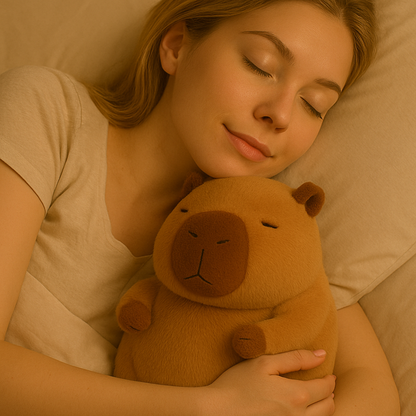 Lazy Sit Capybara Buddy - The Plush Pal Always Has Your Back