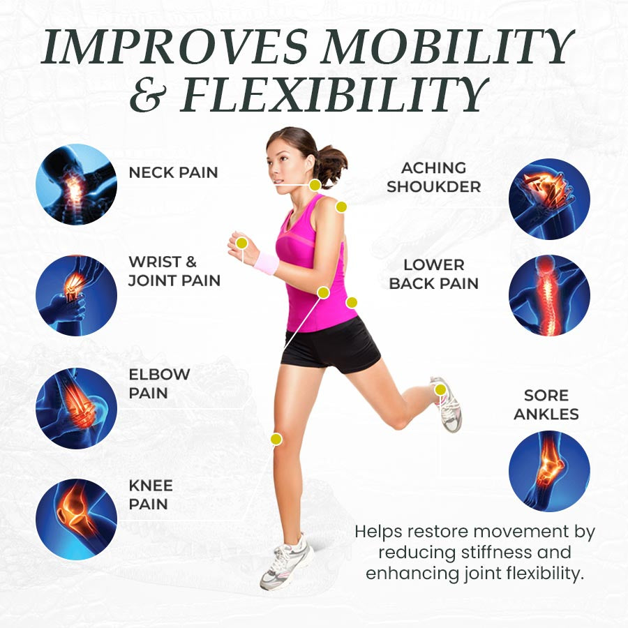 🐊Crocodile Oil Pain Relief Bone Compound Cream-Without addictive painkillers, expensive doctor visits, injections, or even surgeries