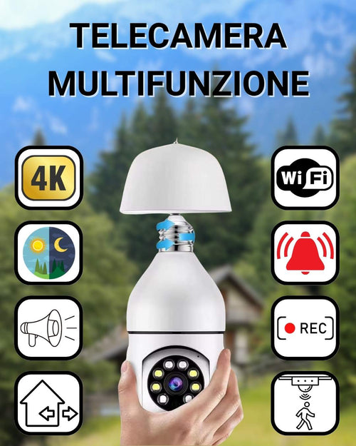 Independence Day Sale 49% OFF -  Multifunctional 4k camera - Bulb or normal bracket