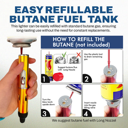 🔥Independence Day Sale 49% OFF - Deluxe Pipe Lighter Set for Men