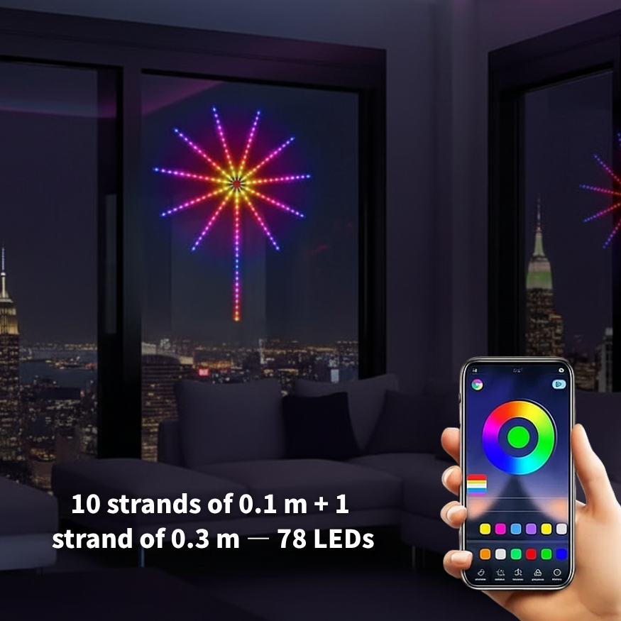 10×0.1 m + 1×0.3 m（78 LEDs）