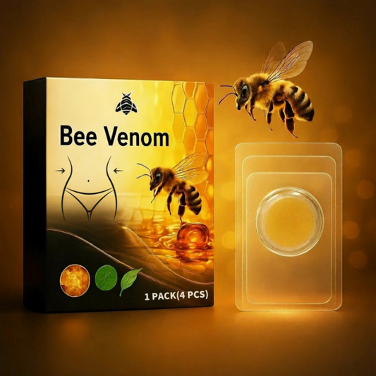 FDA Official: Bee Venom Lymphatic Drainage Slimming Patch - Anti-aging, Hydrating, Skin Firming & Lifting, Skin Repair, Even Tone, Acne and Dark Spot Treatment, Wart and Mole Removal, and Psoriasis Relief.