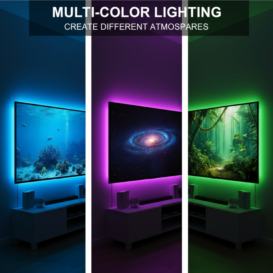 🎅 Christmas Sale - 50% OFF 🎁 Smart Waterproof LED Strip Lights for Indoor & Outdoor Decor