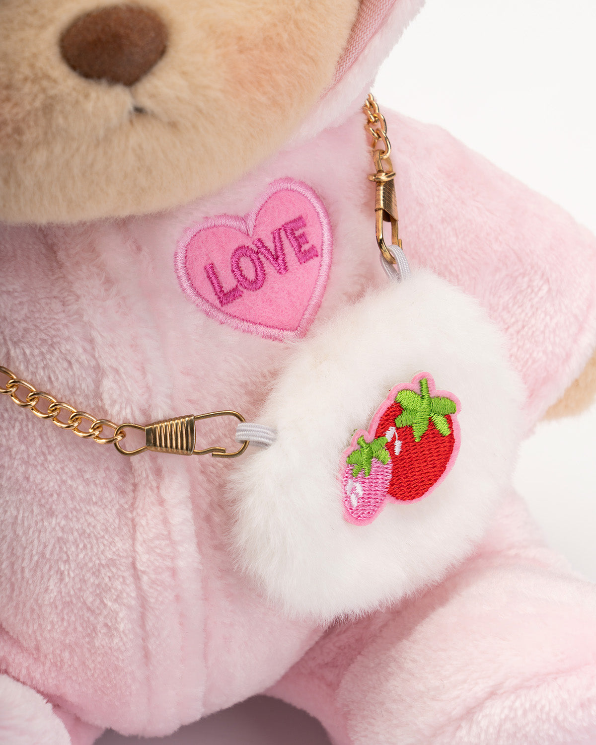 Daichy™ Love Strawberry Bear | Handmade Jointed Teddy Bear Gift