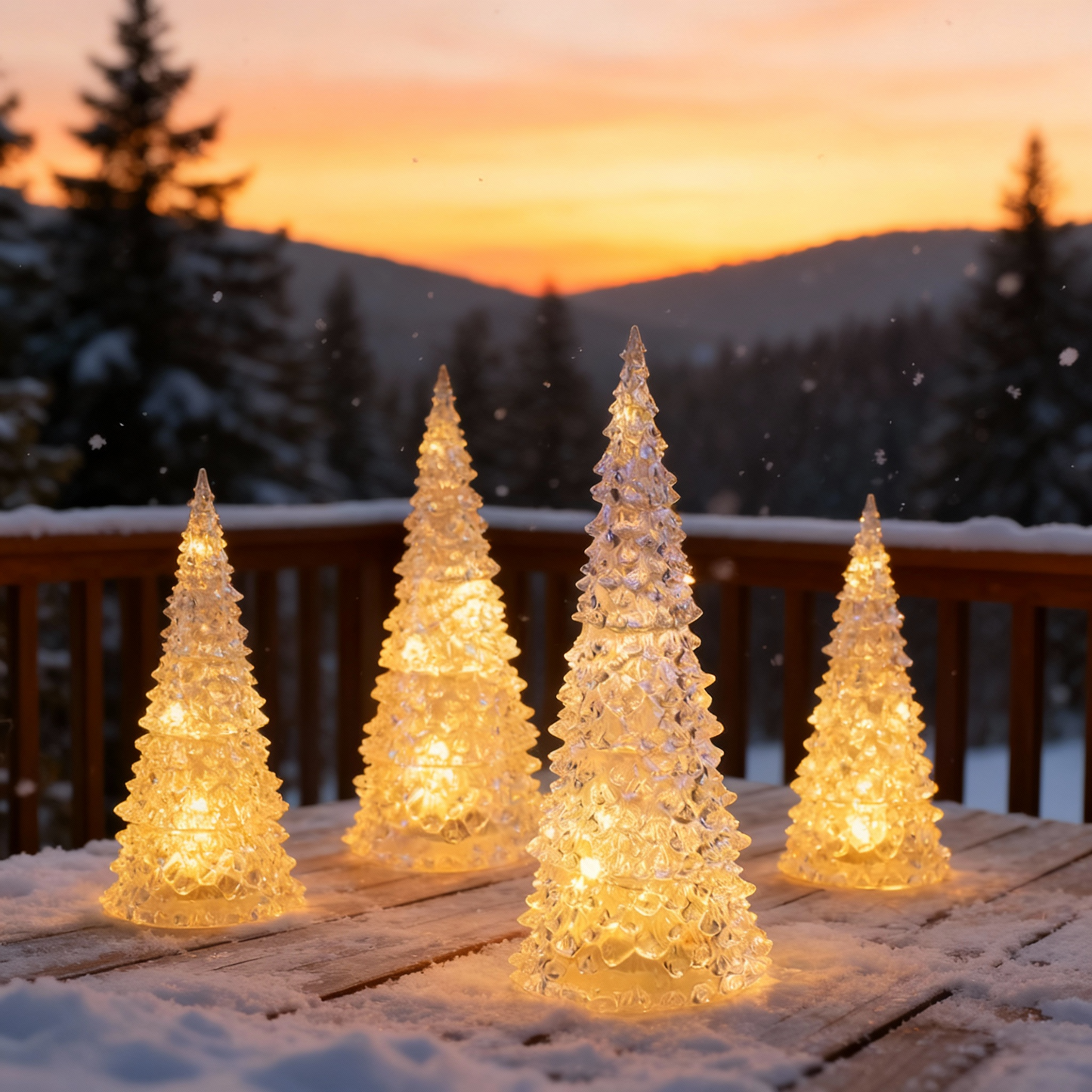 🎄Christmas Flash Deal 🎁 50% OFF✨ Mini LED Acrylic Glowing Christmas Tree