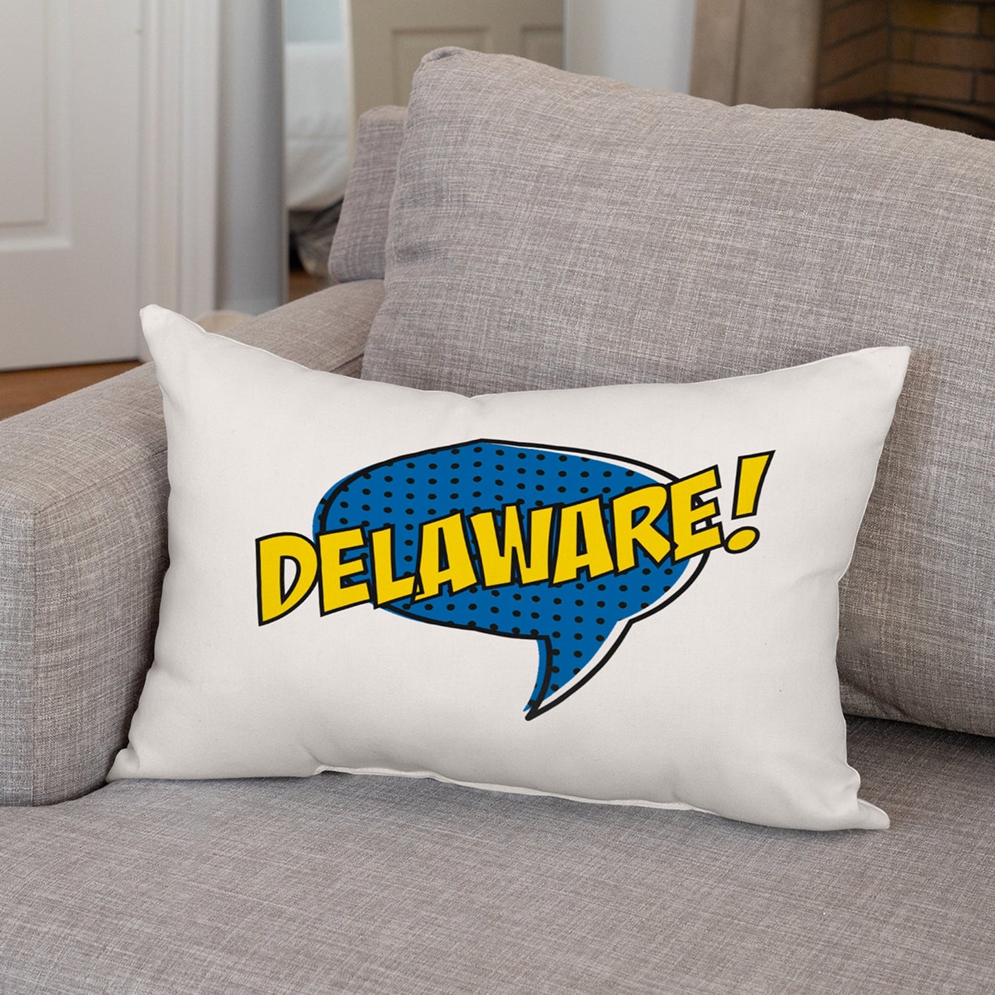 Delaware, College! Pillow