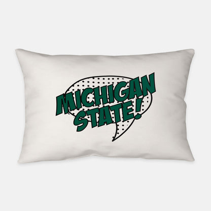 Michigan State, College! Pillow