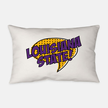 LSU, College! Pillow