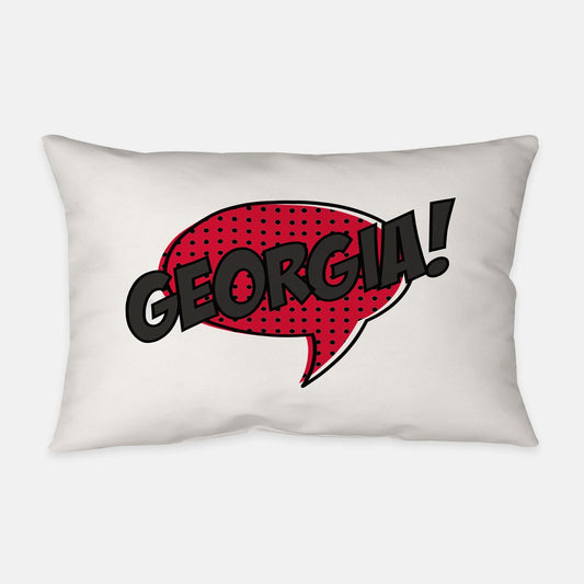Georgia, College! Pillow